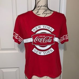 Coca-Cola shirt, shorts sleeves, in perfect condition used.